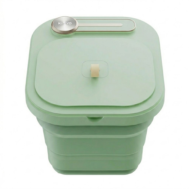 Kinyo 氣泡SPA摺疊足浴機 320 x 370 x 120~230mm 1590g, IFM-7033, 綠色