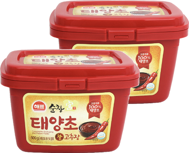 Haepyo 韓式辣椒醬, 500g, 2盒