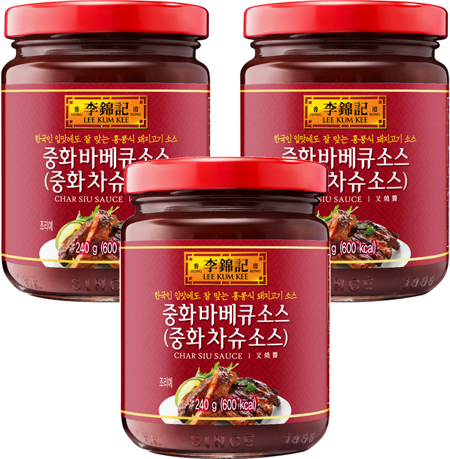 이금기 오뚜기 중화 바베큐소스, 240g, 3개