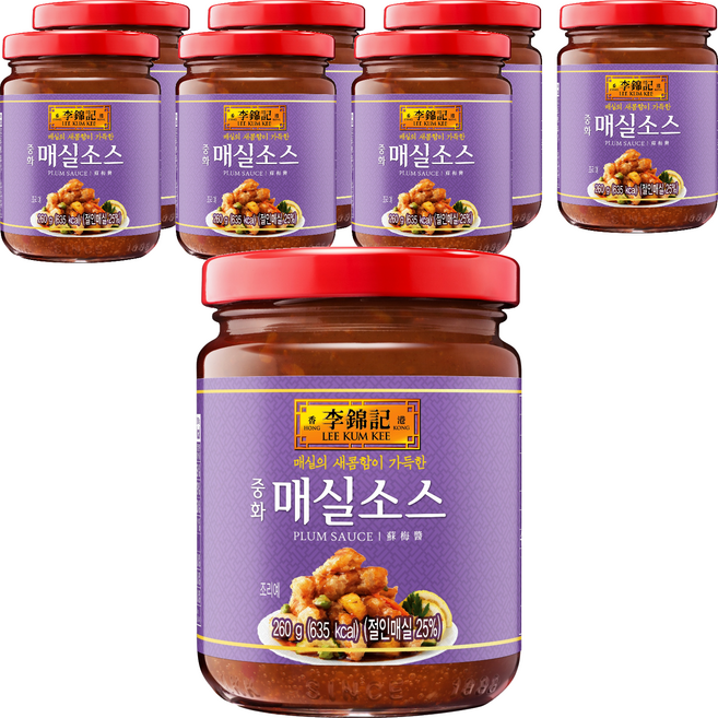 이금기 오뚜기 중화 매실소스, 260g, 8개