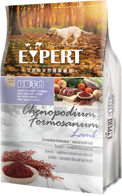 EXPERT 艾思柏 紅藜羊肉配方犬食, 紅藜羊肉, 7.5kg, 1袋