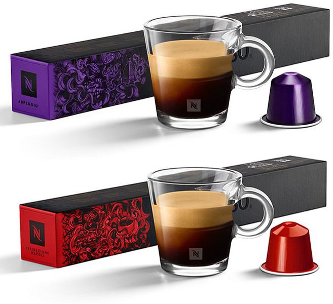 네스프레소 오리지널 이스피라치오네 이탈리아나 아르페지오 5.3g 10p+ 나폴리 5.7g 10p 캡슐커피, 1세트