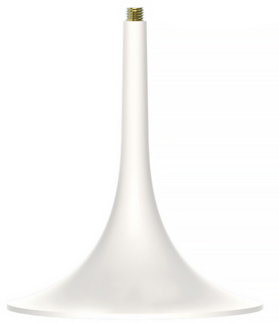 Claymore 輕量錐型燈架 100x100x118mm 34g ABS材質, 白色, 1個