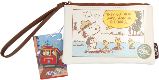 PEANUTS 史努比 冒險去手拿包
