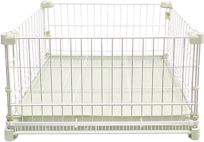 MS.PET 新型加高狗籠, 顏色隨機, 1個