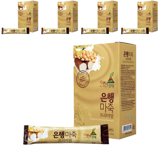 엔초이스_프리미엄은행마죽, 30g, 50개