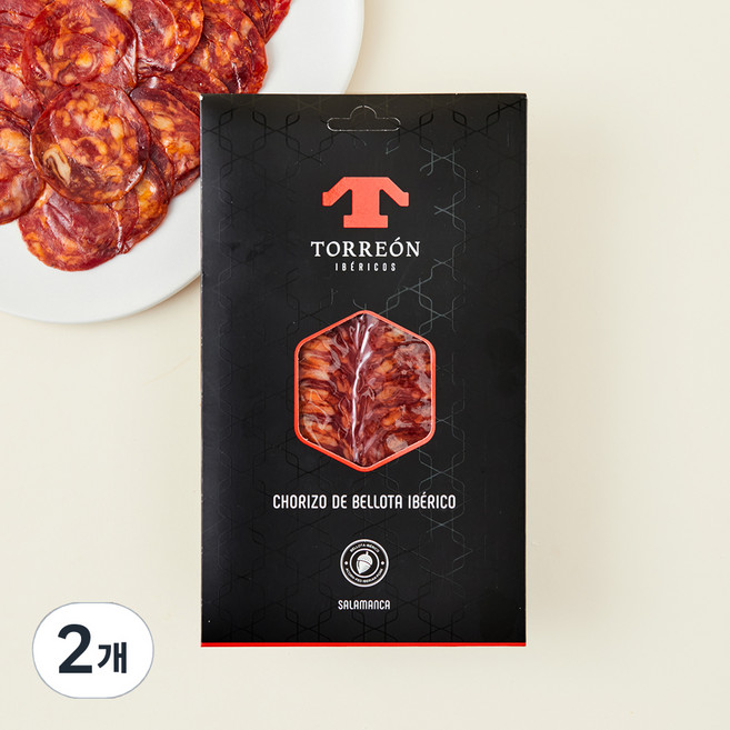 토레온 초리조 이베리코 베요타, 80g, 2개
