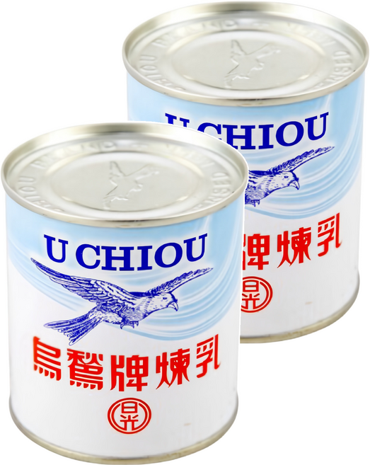 烏鶖牌 加糖全脂煉乳 精煉濃縮製成, 360g, 2罐