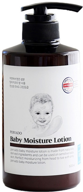 페르바도 베이비 모이스쳐 로션, 1개, 500ml