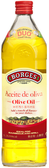 보르게스 퓨어 올리브유, 1L, 1개