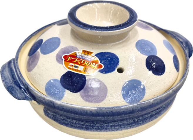7號深型砂鍋 水玉 18195 22.3 x 20 x 13cm 1.4L, 1個, 20cm