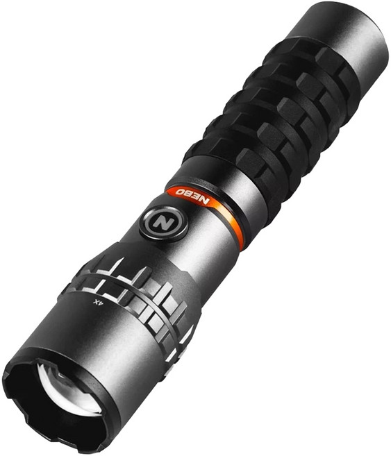 NEBO 極限系列 滑行兩用手電筒 2000流明 USB-C充電 4倍調焦 IP67防水 紅光閃爍模式, 1個, 黑色