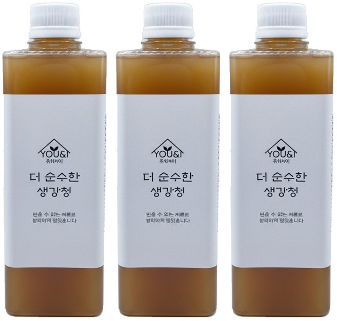 更純粹的生薑濃縮液, 580g, 3個