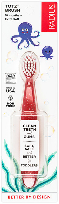 래디어스 토츠 유아 칫솔, 코랄, 1개입, 1개