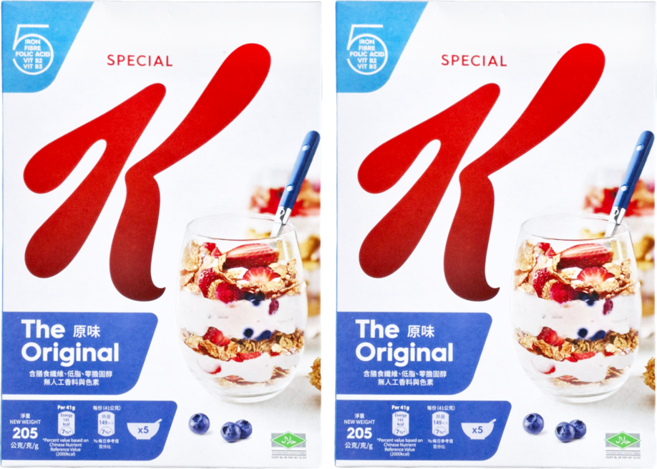 Kellogg's 家樂氏 Special K 香脆麥米片, 205g, 2盒