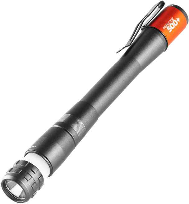 Nebo 極限Inspector兩用手電筒 500流明 IPX7 160 x 18mm, 1個, 黑色 + 橘色