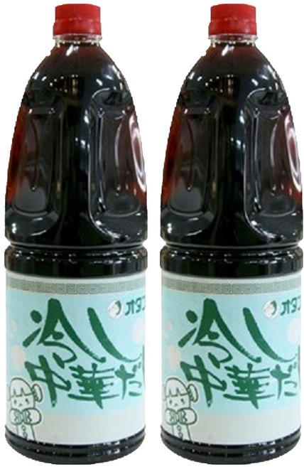 오타후쿠 히야시츄카 다시 냉라면 전용 소스, 1.8L, 2개