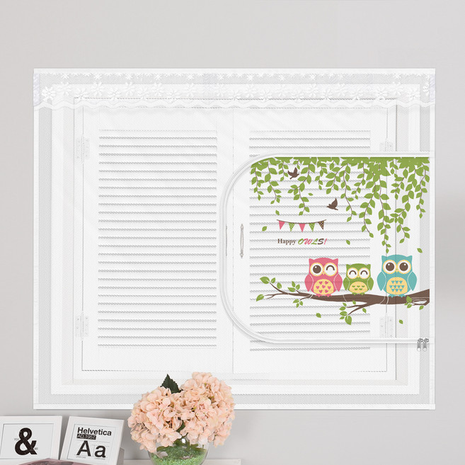 다샵 창문형 지퍼식 프리미엄 모기장, 1개