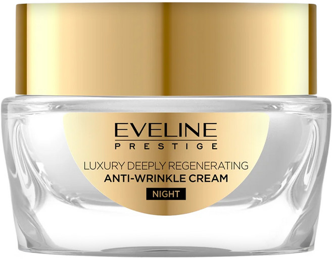 EVELINE 24K 蝸牛魚子醬晚霜 - 深層修復抗皺, 50ml, 1罐