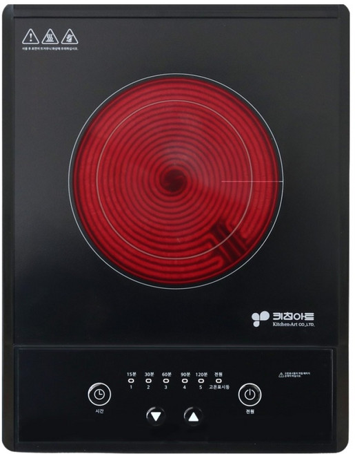 키친아트 하이라이트 전기레인지 1구, KN-ES323, 일반형