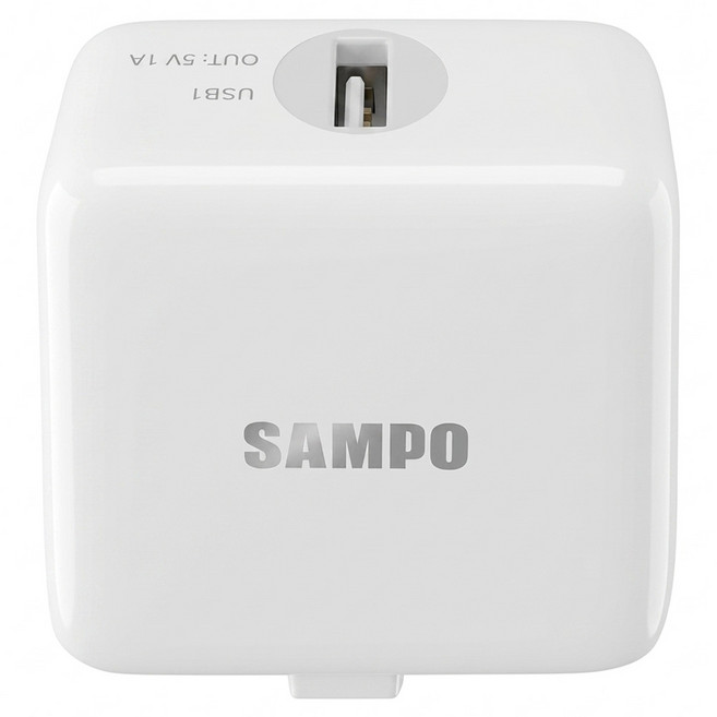 SAMPO 聲寶 3.1A 2 Ports Wall Adapter Only 充電器 快速充電 旅行用 白色 DQ-U1202UL 60 x 58 x 28mm