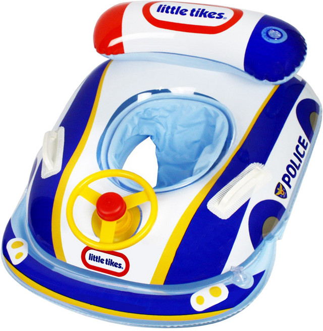 리틀타익스 경찰차 보행기 튜브, 1개, 혼합색상
