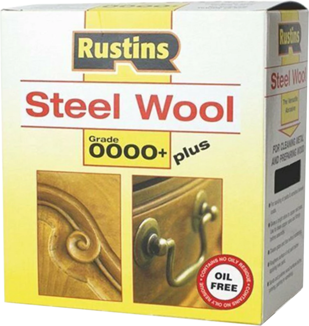 Rustins 鋼絲絨 超極細0000+號 12 x 7 x 13cm 150g, 1盒, 灰色