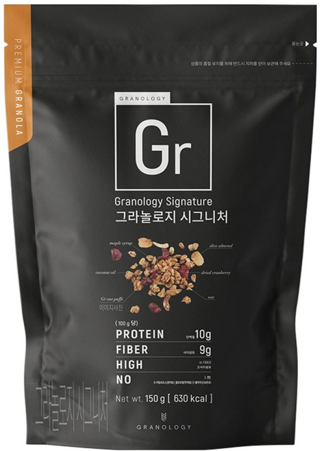 그라놀로지 시그니처 그래놀라 시리얼, 150g, 1개