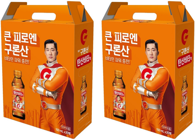 해태htb 영진 구론산 탄산비타액, 150ml, 40개