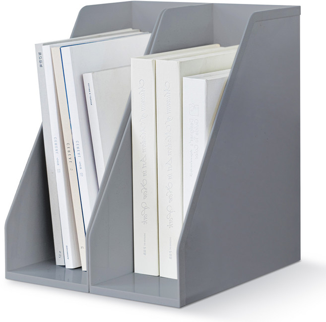 프랑코홈 파일꽂이 대, 그레이, 2개