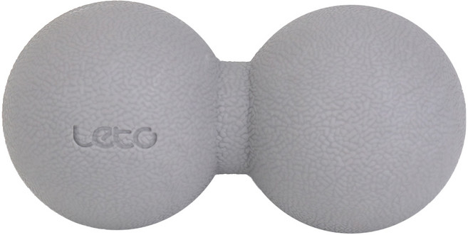 레토 TPE 더블 마사지볼 LYB-P02, 1개, 그레이