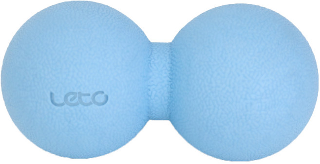 레토 TPE 마사지 필라테스 지압 땅콩볼, 1개, 스카이 블루