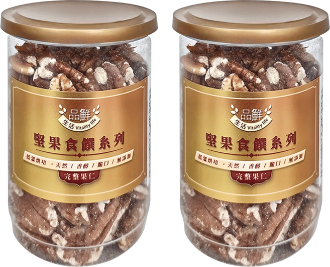 品鮮生活 胡桃, 200g, 2罐