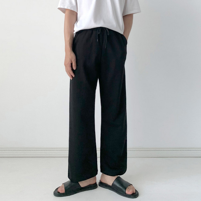 제이에이치스타일 남성용 사계절 트레이닝 일자 팬츠 JHROK059