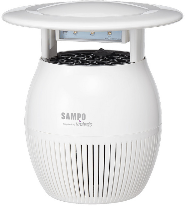 SAMPO 聲寶 3W強效UV捕蚊燈 含變壓器 + 說明書 275 x 195 x 195mm 家用型 適用100~240V 935g, ML-W031D, 1組