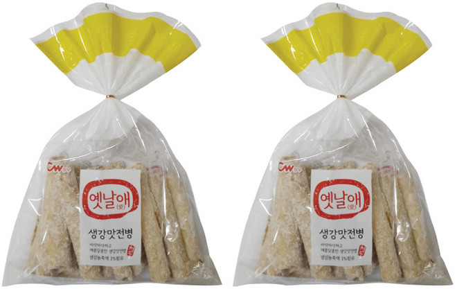 청우식품 옛날애 생강전병, 250g, 2개