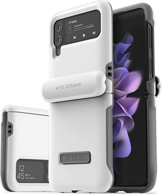 베루스 이중 범퍼 하드 반자동 힌지 풀커버 휴대폰 케이스 테라가드 모던