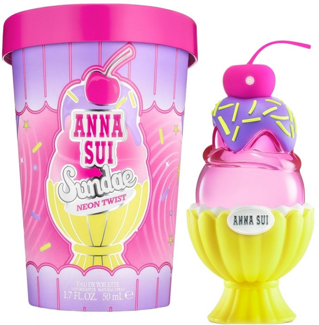 ANNA SUI 安娜蘇 台灣公司貨 霓虹聖代淡香水, 50ml, 1瓶