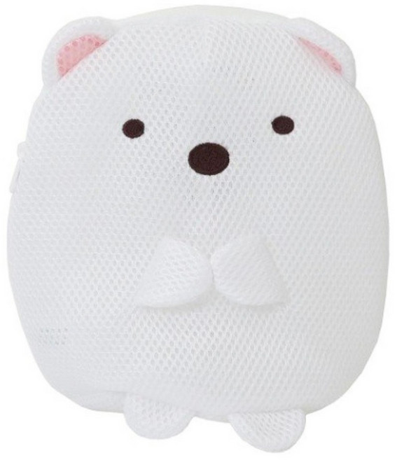 Sumikkogurashi 角落生物 洗衣網袋 S, 1個, 白熊