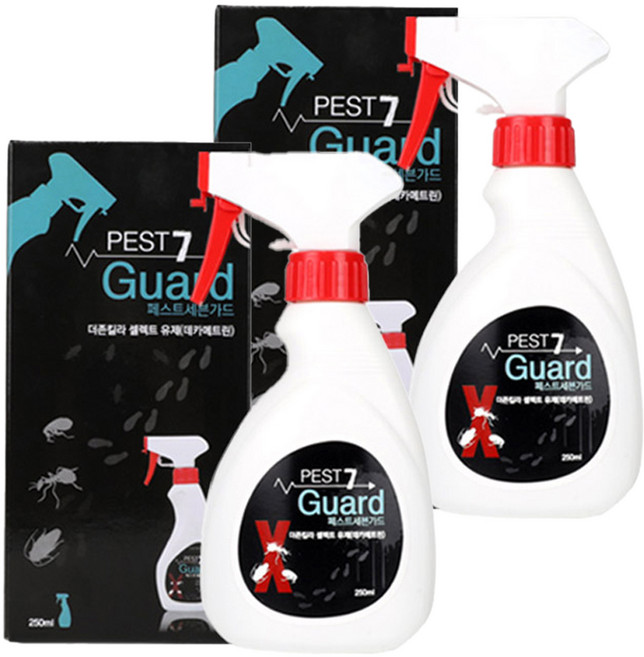 페스트세븐 가드 살충제, 250ml, 2개
