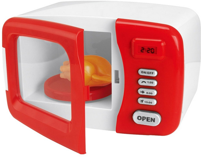 Kaiming 리얼 마이홈 전자레인지 주방놀이, 혼합색상, 1세트