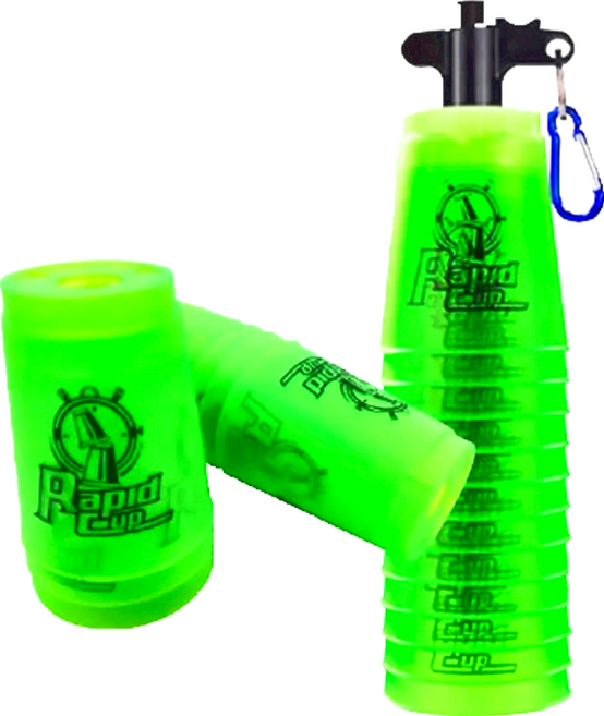 泛新 彩色快手競賽疊疊杯 競技速疊杯, 綠色, 1個