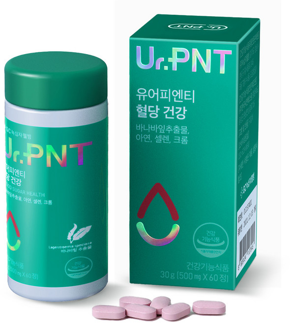 GC녹십자웰빙 유어피엔티 혈당 건강, 60정, 1개