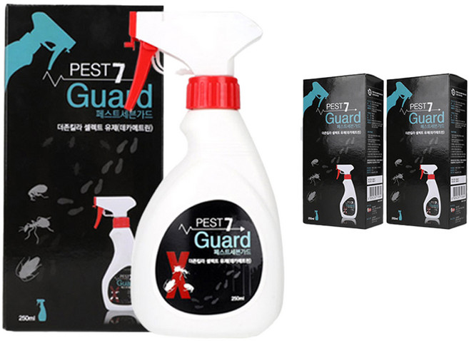 페스트세븐 가드 살충제, 250ml, 3개