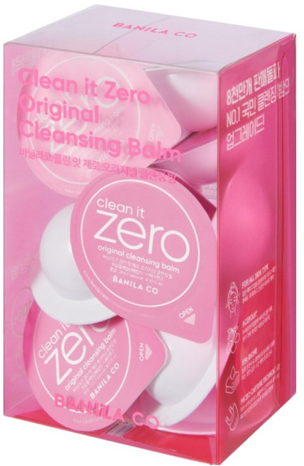 BANILA CO 芭妮蘭 台灣公司貨 Zero 零感肌瞬淨卸妝霜膠囊 經典潤澤款, 3ml, 16件
