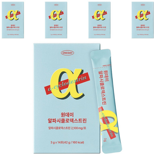 데이즈온 원데이 알파시클로덱스트린 14p, 42g, 5개