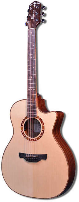 크래프터 오케스트라 컷어웨이 기타 글로리아 TCE 프로, GLORIA TCE Pro, 내추럴(스프러스 + 마호가니), 1개