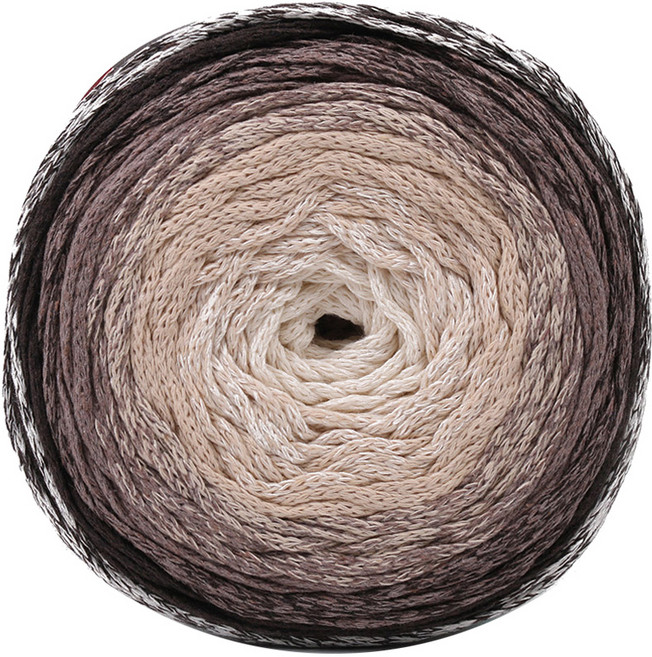 Mamaknit Macrome Cake系列 編織線, 混色06號, 250m, 1球