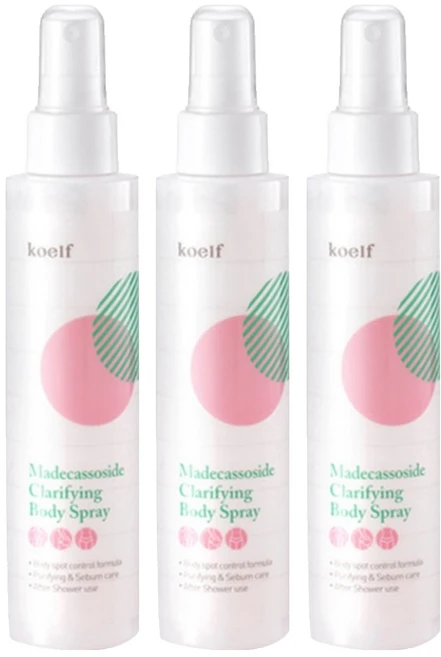 코엘프 마데카소사이드 클래리파잉 바디스프레이, 3개, 150ml - 쿠팡