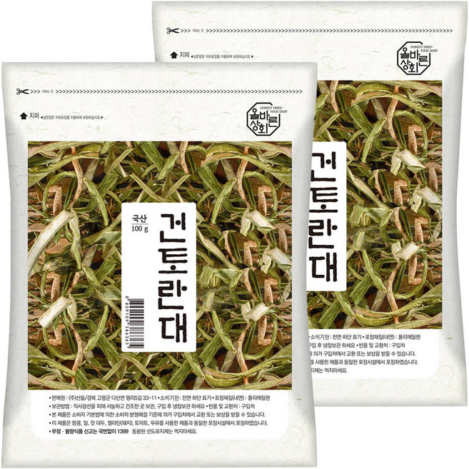 국산 건토란대, 2개, 100g